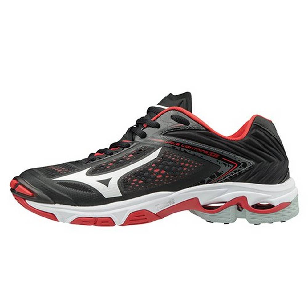 Mizuno Women's Wave Lightning Z5 Volleyball Shoes Black/Red (430263-SXC)